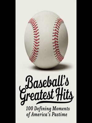 cover image of Baseball's Greatest Hits